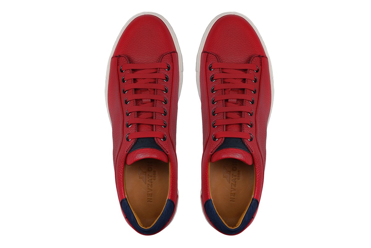 Nevzat Onay Lacivert Bağcıklı Erkek Sneaker -04052-. 4