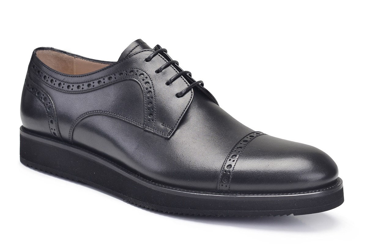 Nevzat Onay Siyah Günlük Bağcıklı Erkek Ayakkabı -12335-. 3
