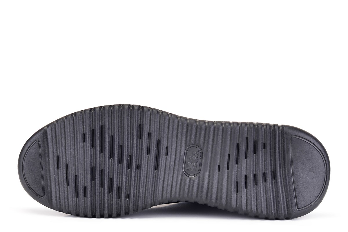 Nevzat Onay Siyah Günlük Bağcıklı Erkek Sneaker -50171-. 5