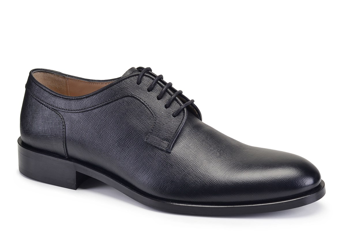 Nevzat Onay Siyah Klasik Bağcıklı Erkek Ayakkabı -60691-. 3