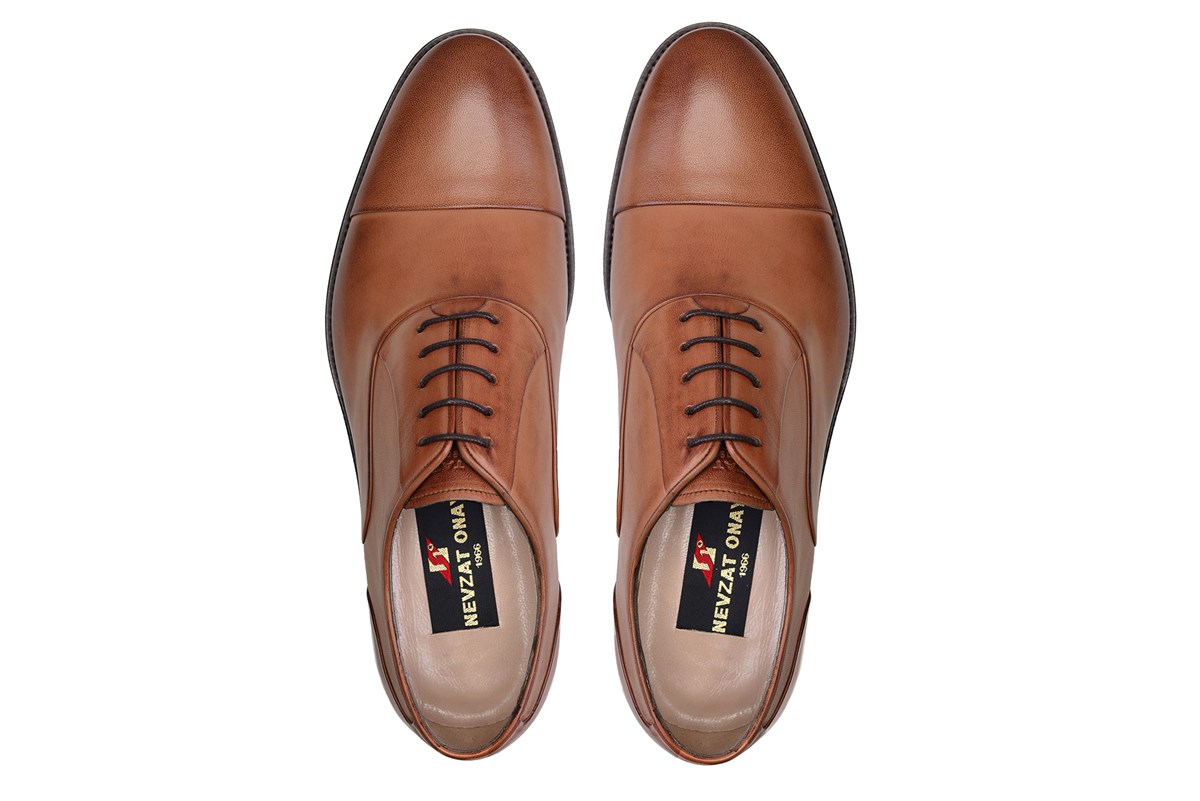 Nevzat Onay Taba Klasik Bağcıklı Erkek Ayakkabı -65061-. 4