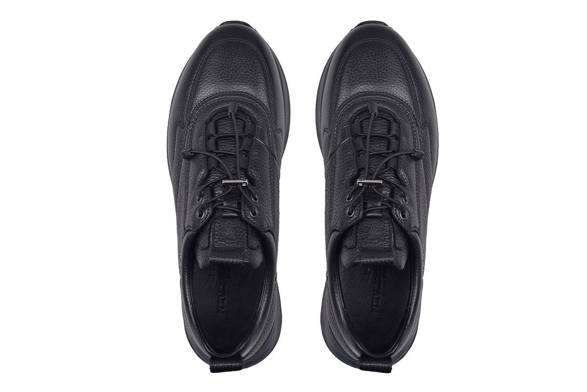 Nevzat Onay Siyah Bağcıklı Erkek Sneaker -71152-. 4