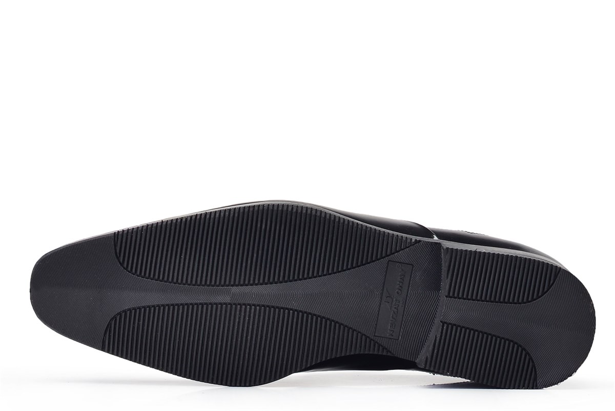 Nevzat Onay Siyah Klasik Bağcıklı Erkek Ayakkabı -11942-. 5