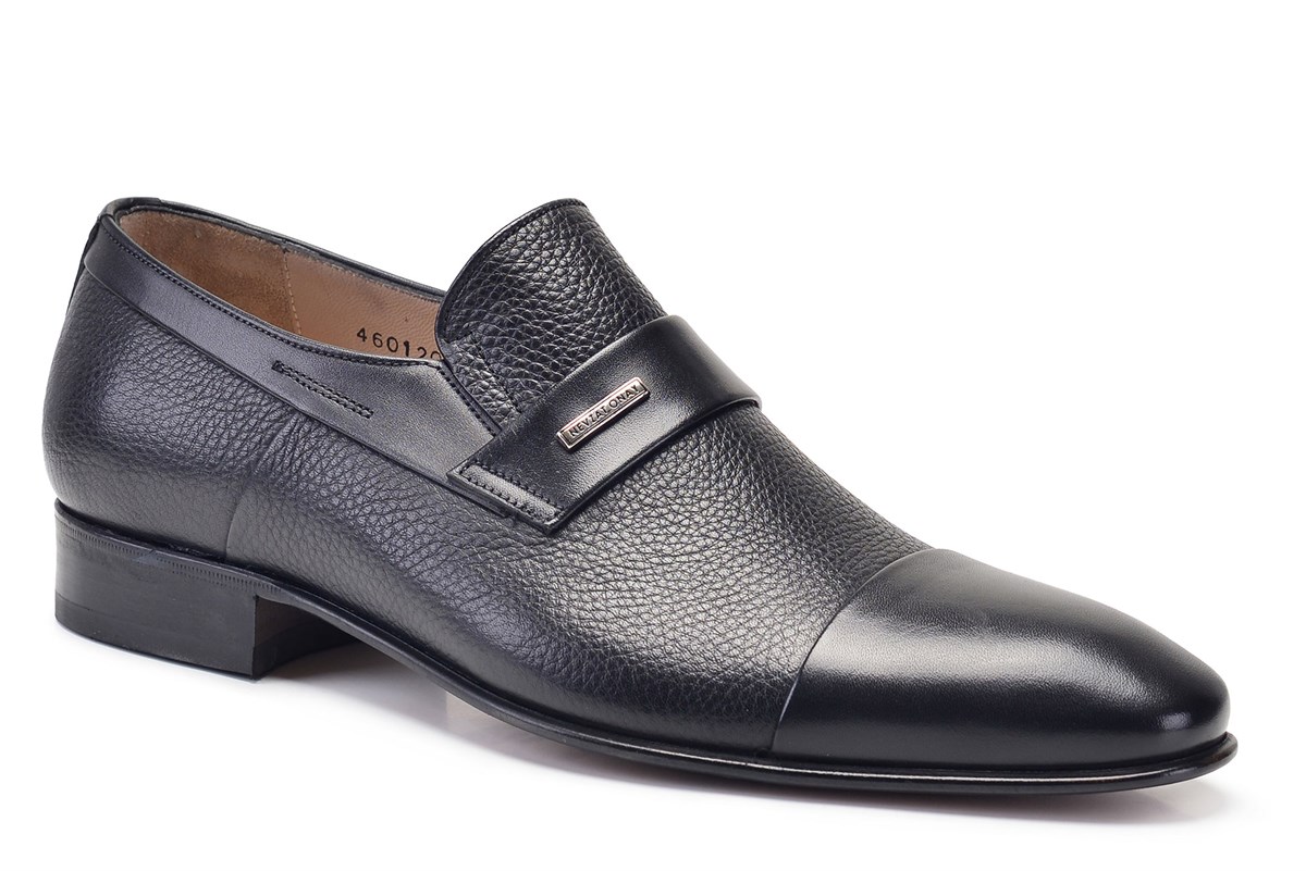 Nevzat Onay Lacivert Rugan Tokalı Klasik Erkek Ayakkabı -10010-. 3