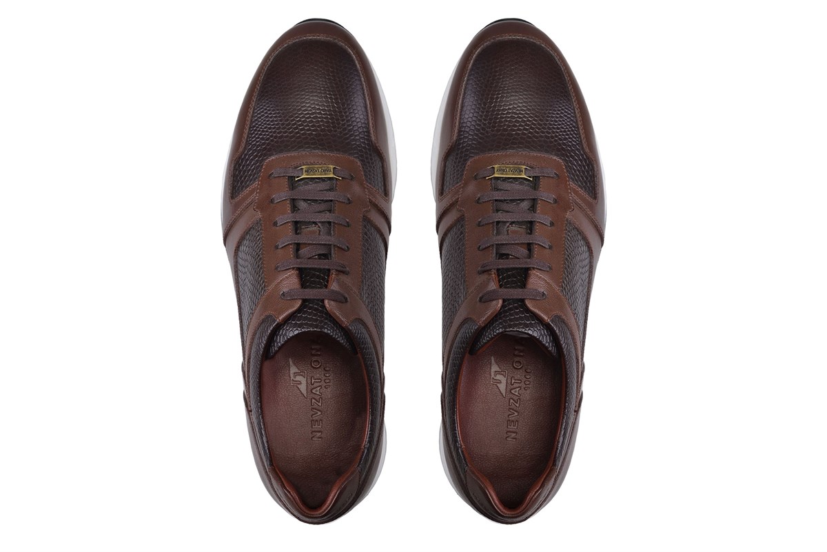 Nevzat Onay Kahverengi Sneaker Erkek Ayakkabı -10429-. 4