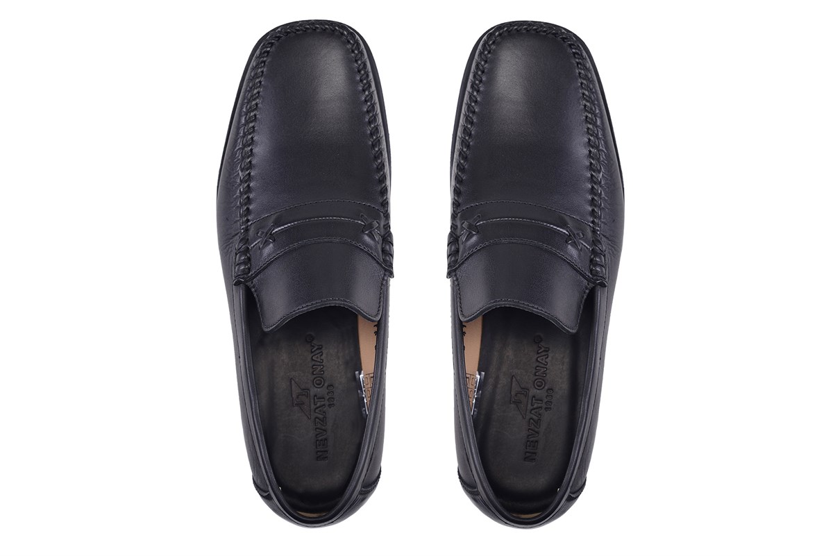 Nevzat Onay Siyah Günlük Loafer Erkek Ayakkabı -7855-. 4