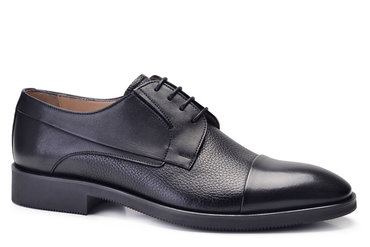 Nevzat Onay Siyah Klasik Bağcıklı Erkek Ayakkabı -11998-. 3