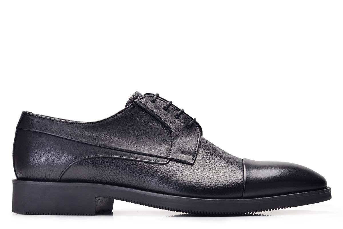 Nevzat Onay Siyah Klasik Bağcıklı Erkek Ayakkabı -11998-. 2