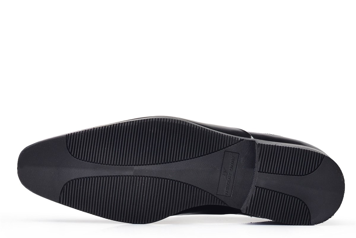 Nevzat Onay Siyah Klasik Bağcıklı Termo Erkek Ayakkabı -8120-. 4