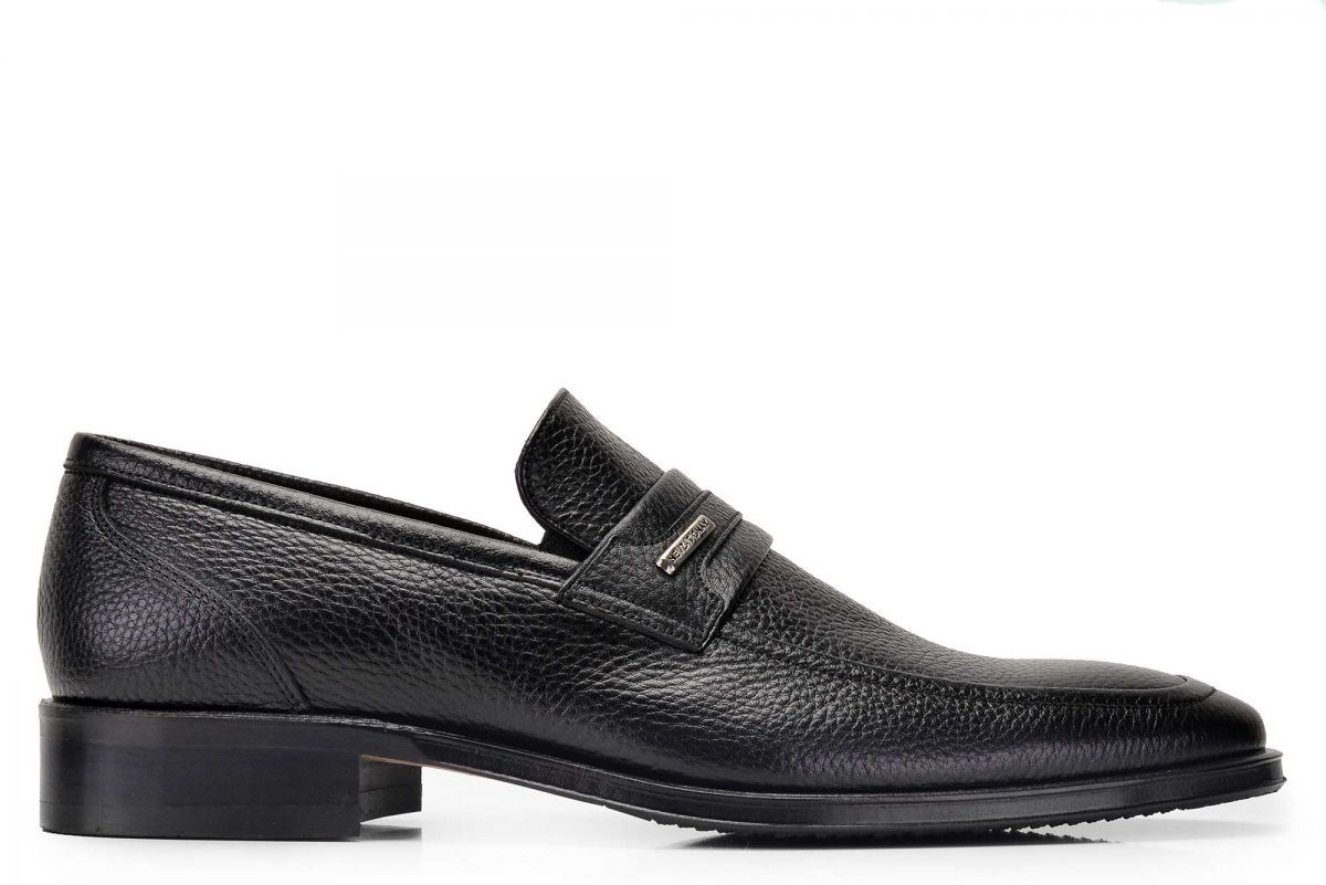 Nevzat Onay Siyah Klasik Loafer Erkek Ayakkabı -10453-. 2
