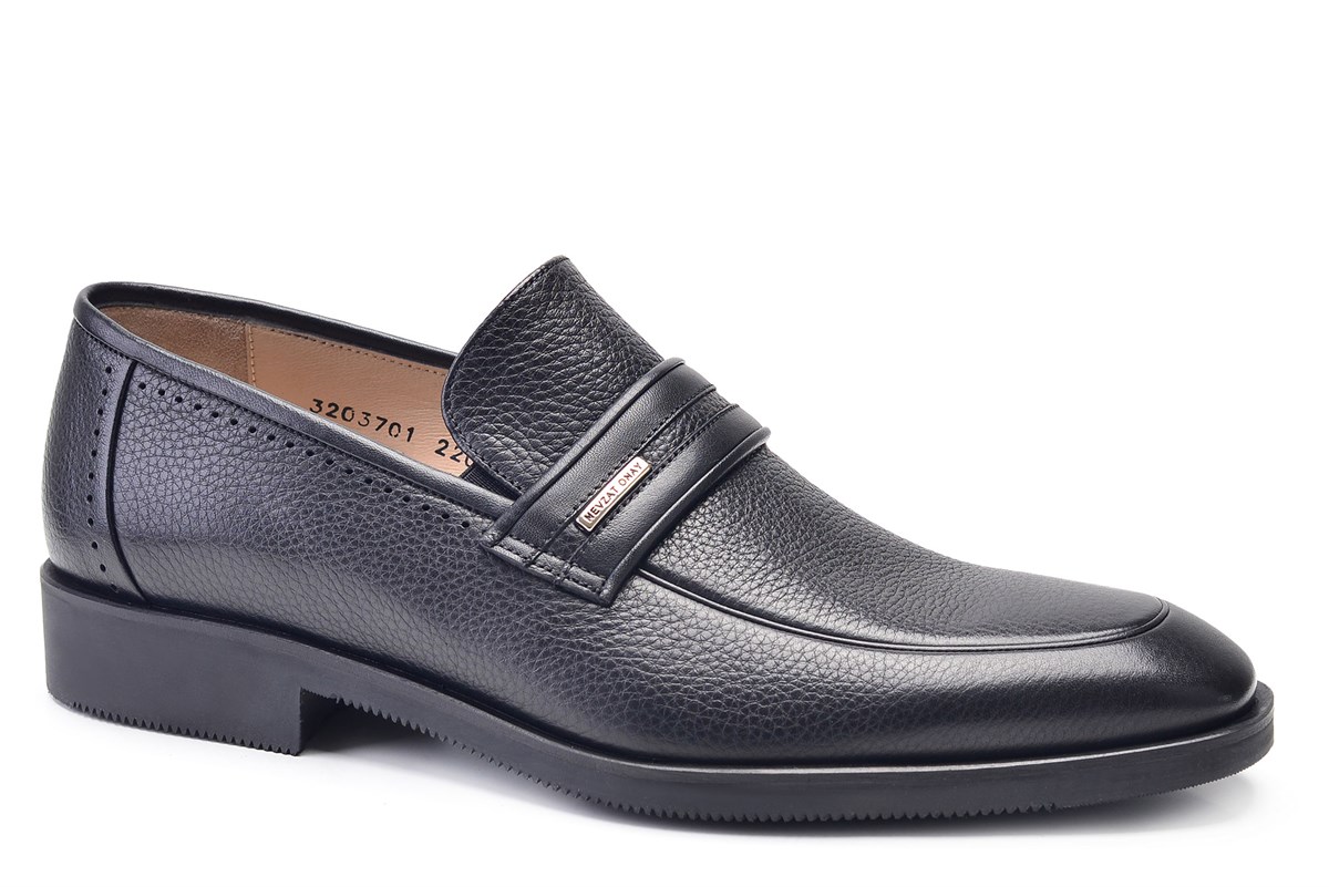 Nevzat Onay Siyah Klasik Loafer Erkek Ayakkabı -11911-. 3