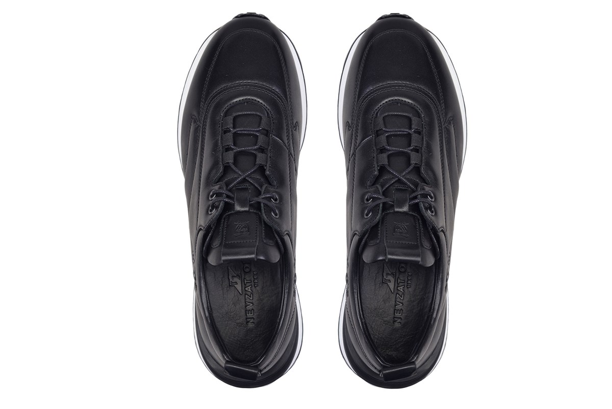 Nevzat Onay Siyah Sneaker Erkek Ayakkabı -12661-. 4