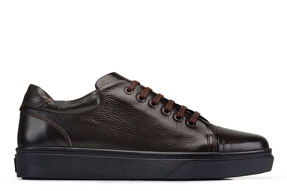 Nevzat Onay Siyah Bağcıklı Sneaker Erkek Ayakkabı -27092-. 2