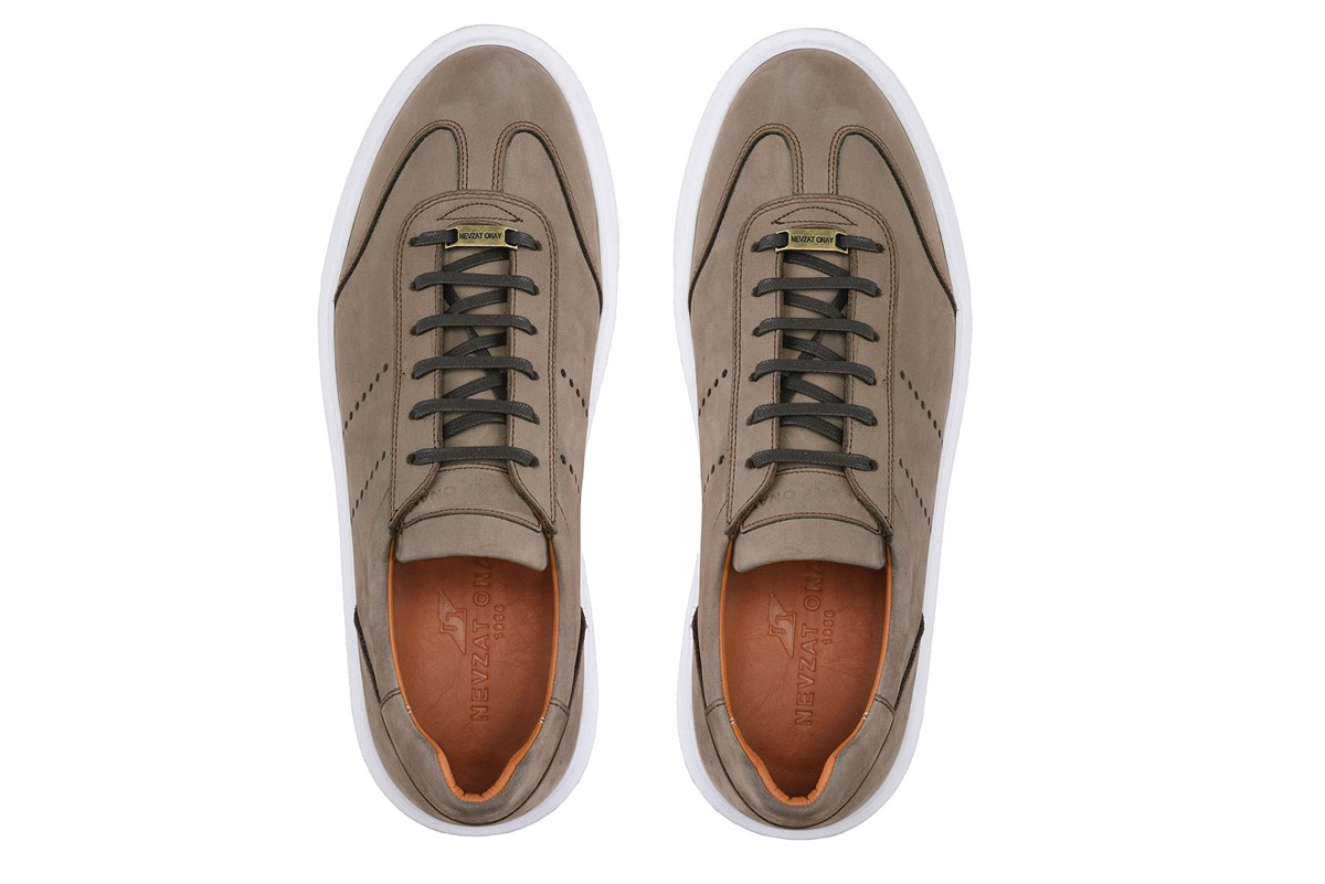 Nevzat Onay Vizon Bağcıklı Sneaker Erkek Ayakkabı -12367-. 4