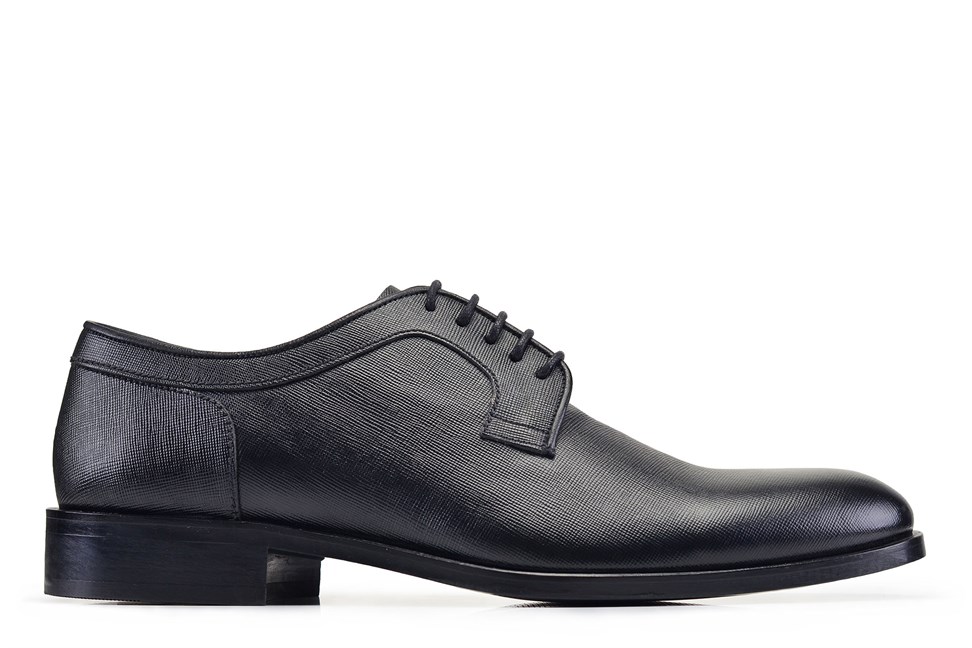 Nevzat Onay Siyah Klasik Bağcıklı Erkek Ayakkabı -60691-. 1