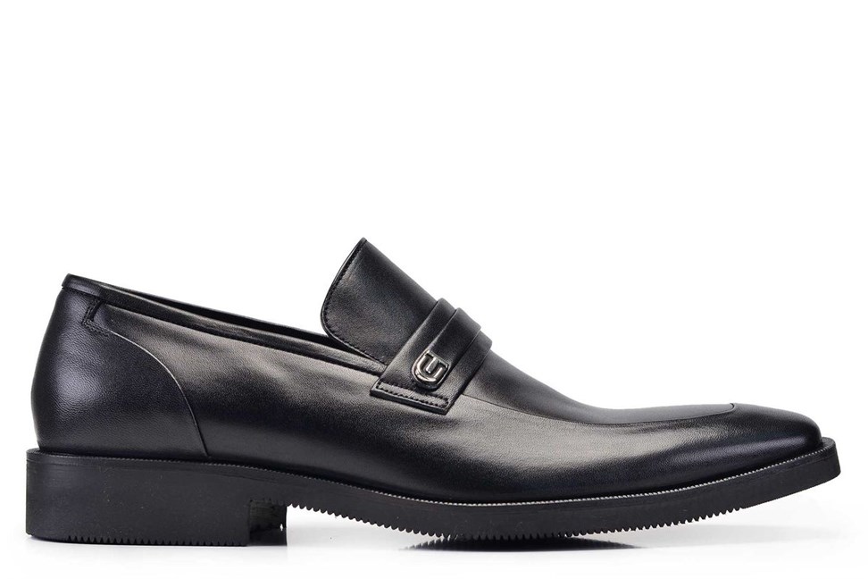 Siyah Günlük Loafer Erkek Ayakkabı -11341-