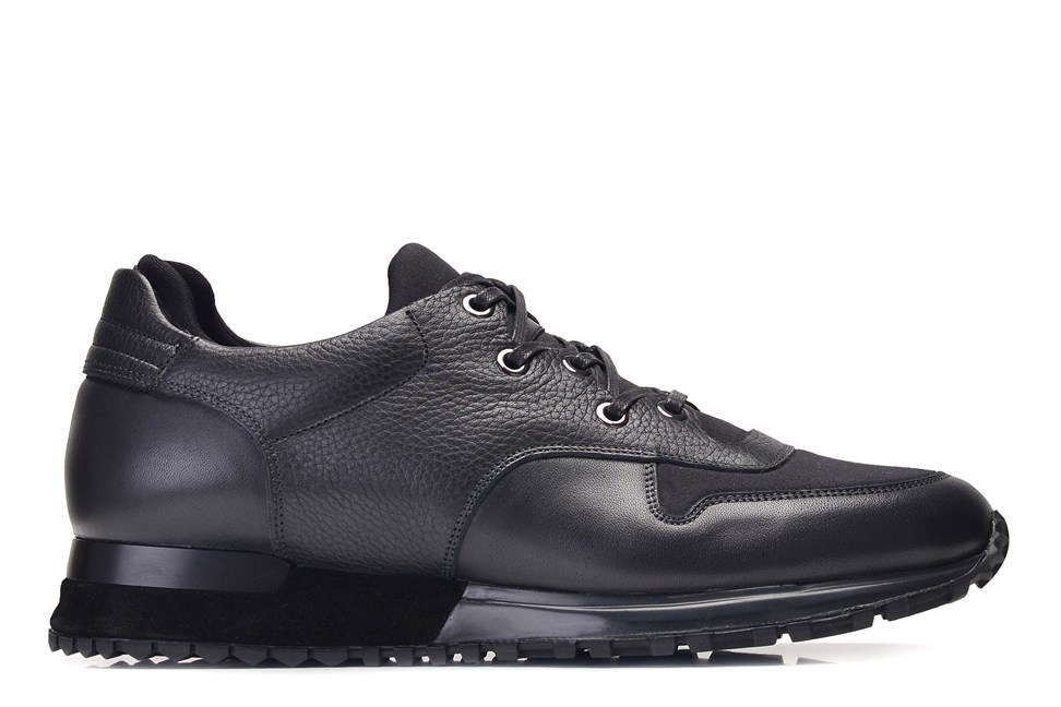Siyah Sneaker Erkek Ayakkabı -11996-