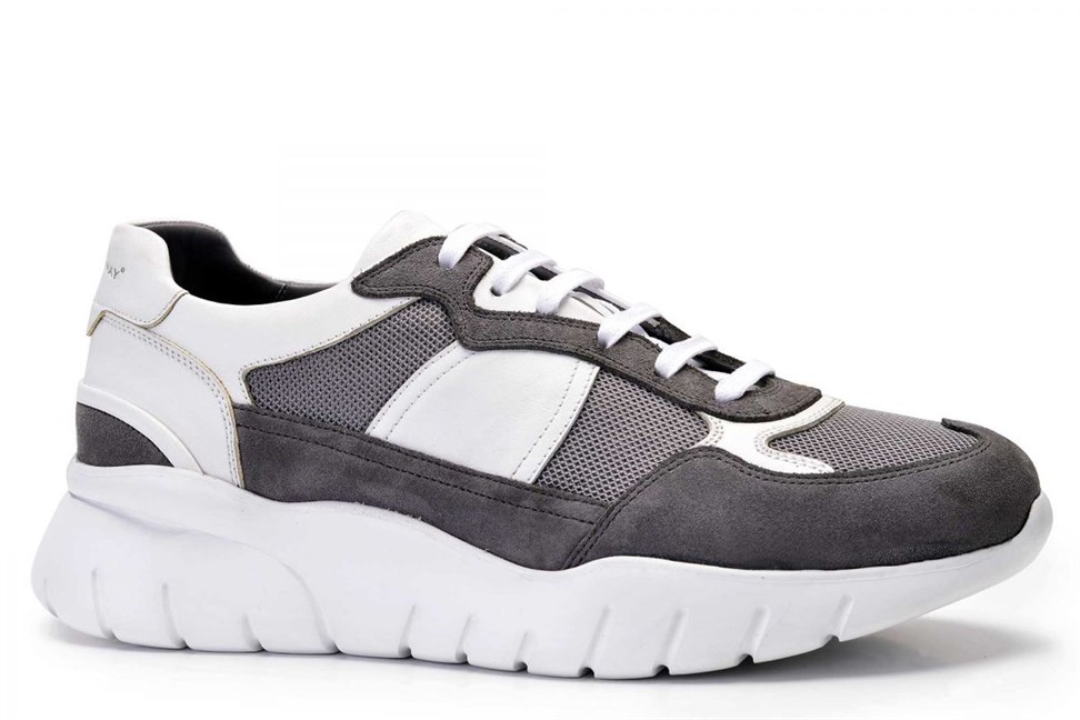 Beyaz Sneaker Erkek Ayakkabı -10848-