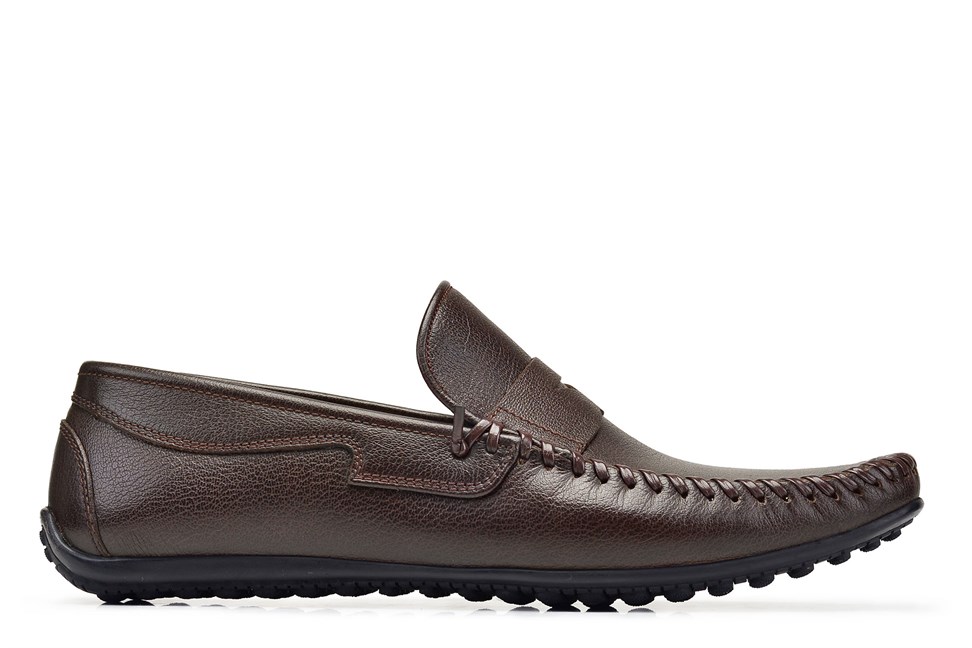 Kahverengi Günlük Loafer Erkek Ayakkabı -12299-