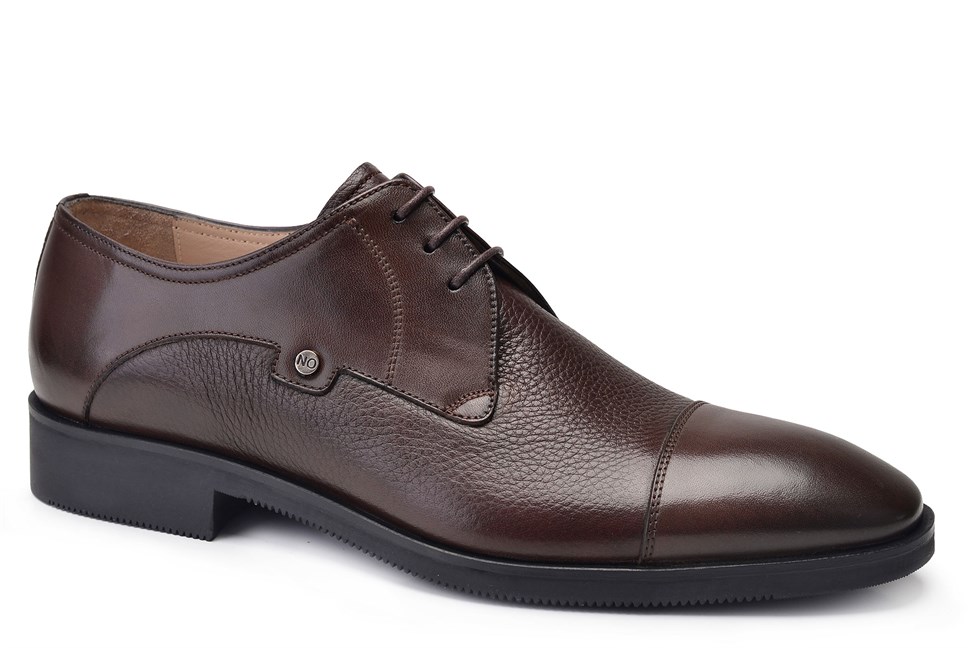Kahverengi Klasik Bağcıklı Erkek Ayakkabı -11879-