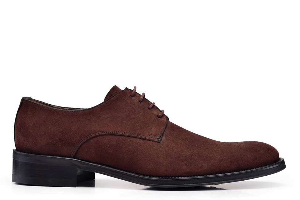 Kahverengi Klasik Bağcıklı Erkek Ayakkabı -7576-