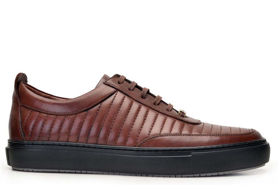 Kahverengi Sneaker Erkek Ayakkabı -10195-