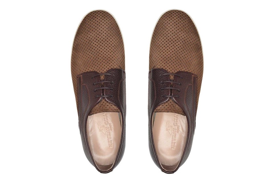 Kahverengi Sneaker Erkek Ayakkabı -11074-
