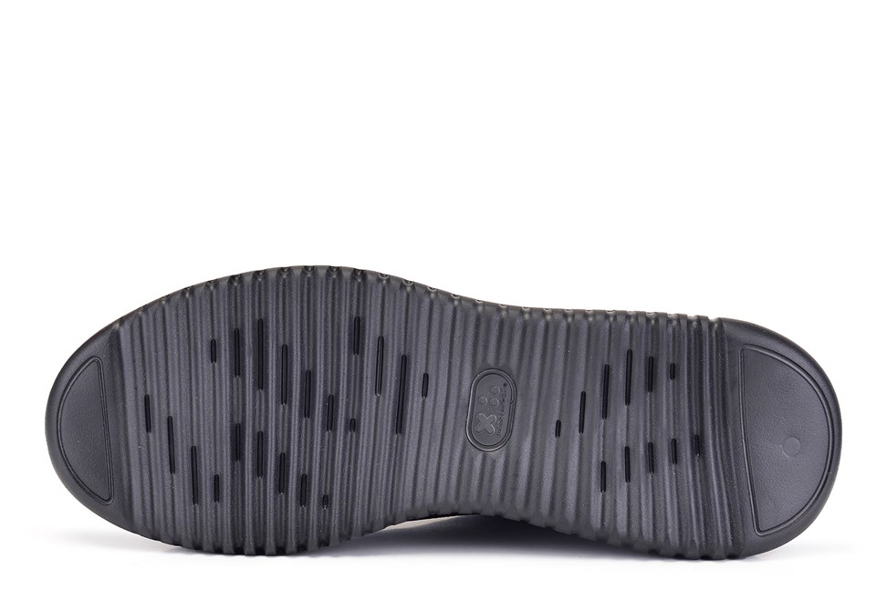 Lacivert Bağcıklı Sneaker Erkek Ayakkabı -12417-
