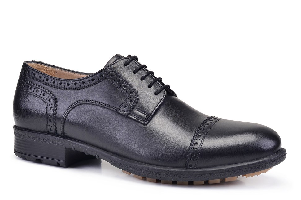 Siyah Bağcıklı Erkek Ayakkabı -12539-