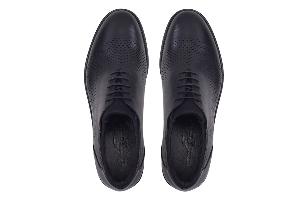 Siyah Bağcıklı Termo Erkek Ayakkabı -74882-