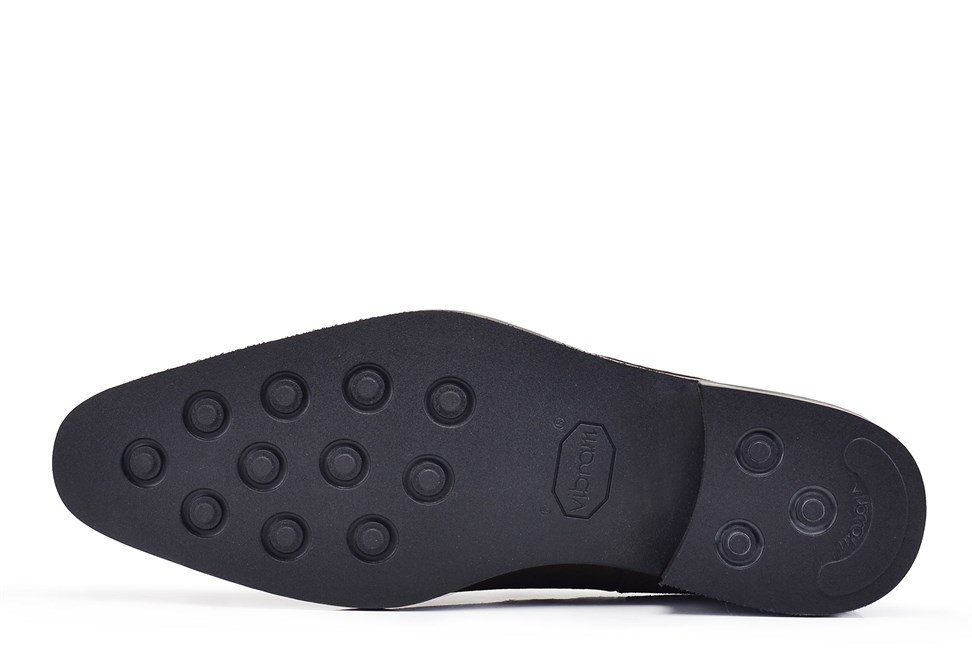 Siyah Bağcıksız Erkek Ayakkabı -12470-