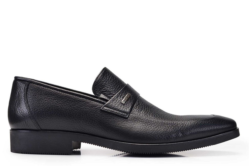 Siyah Günlük Loafer Erkek Ayakkabı -11271-