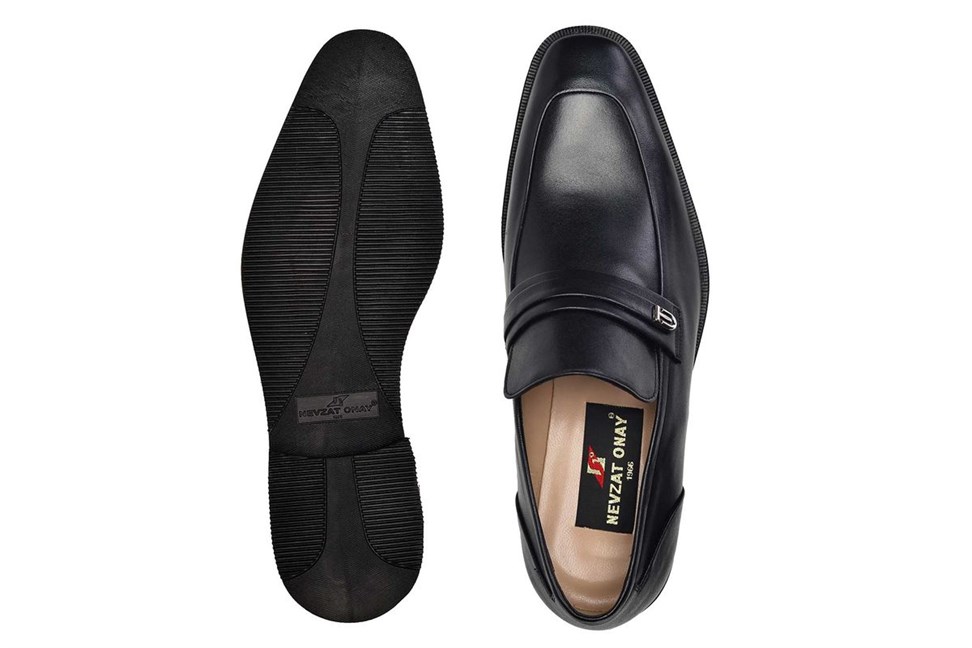 Siyah Günlük Loafer Erkek Ayakkabı -11341-