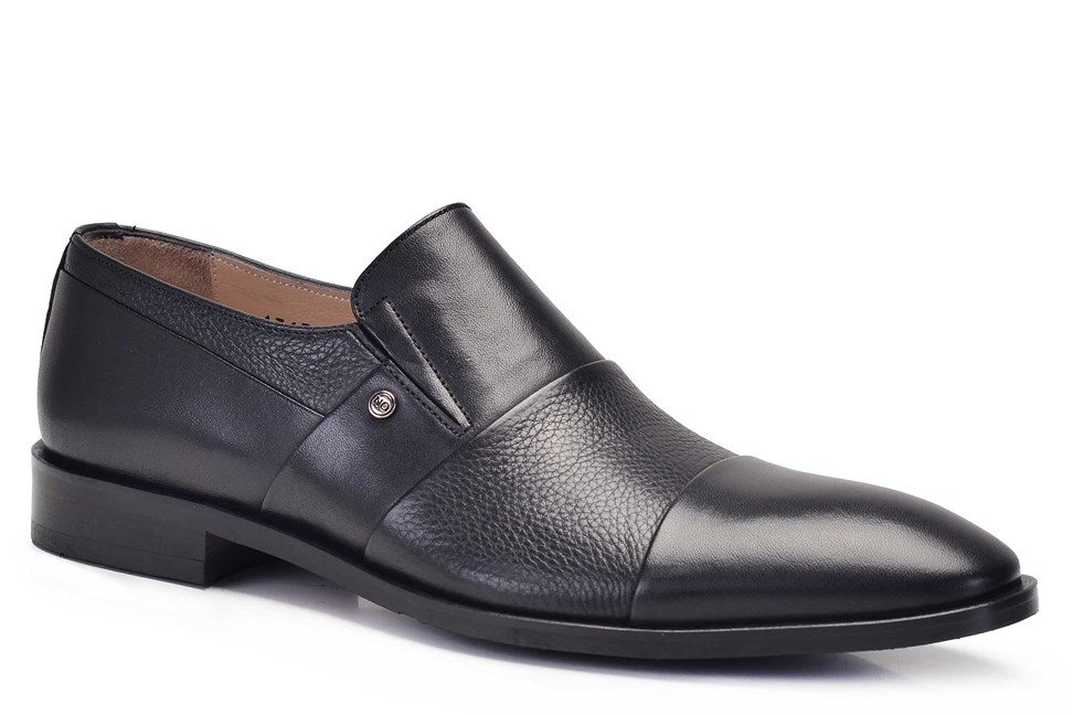 Siyah Günlük Loafer Erkek Ayakkabı -11702-