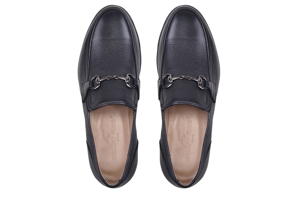 Siyah Günlük Loafer Erkek Ayakkabı -12597-