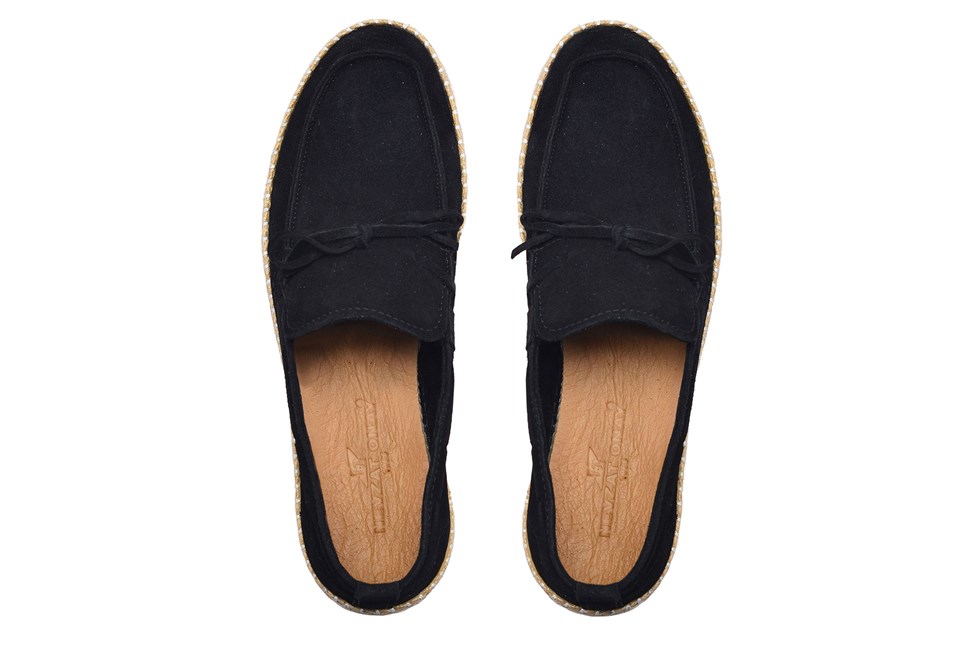 Siyah Günlük Loafer Erkek Ayakkabı -12645-