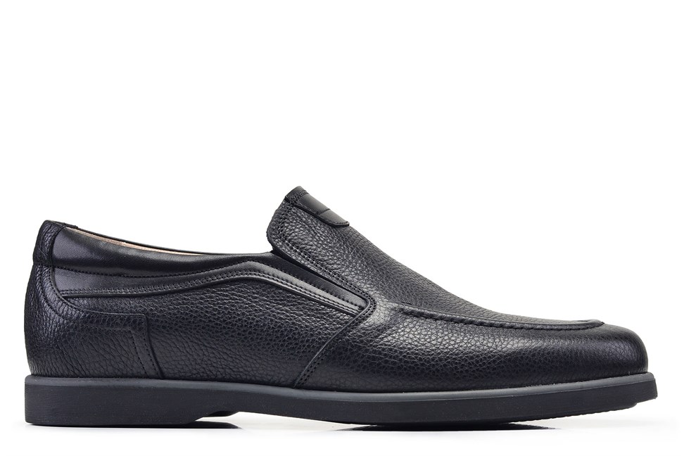 Siyah Günlük Loafer Erkek Ayakkabı -12725-