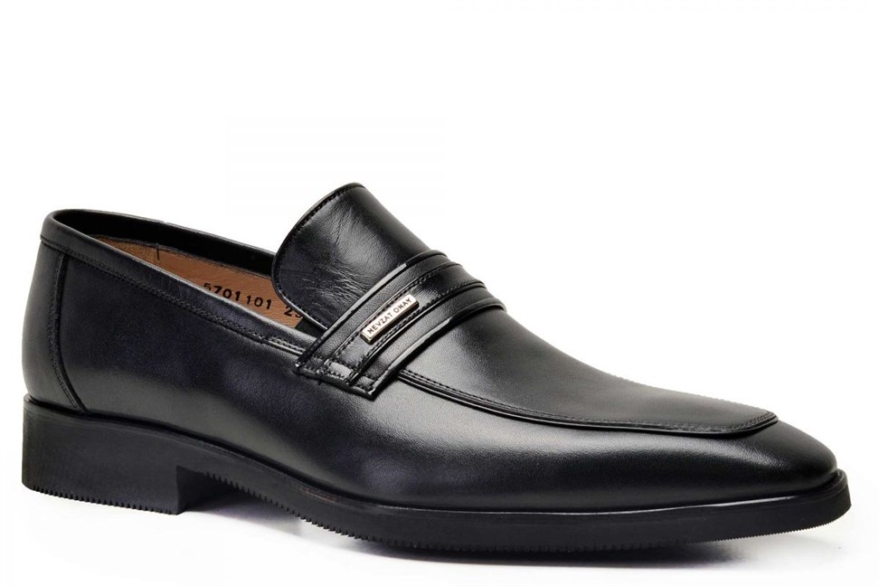 Siyah Günlük Loafer Erkek Ayakkabı -8109-