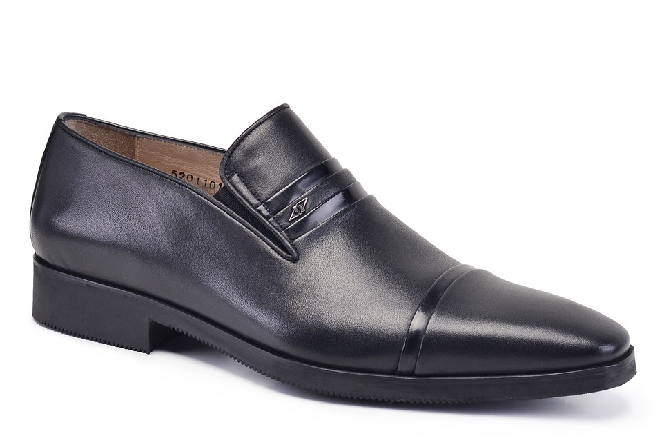 Siyah Klasik Termo Erkek Ayakkabı -8160-