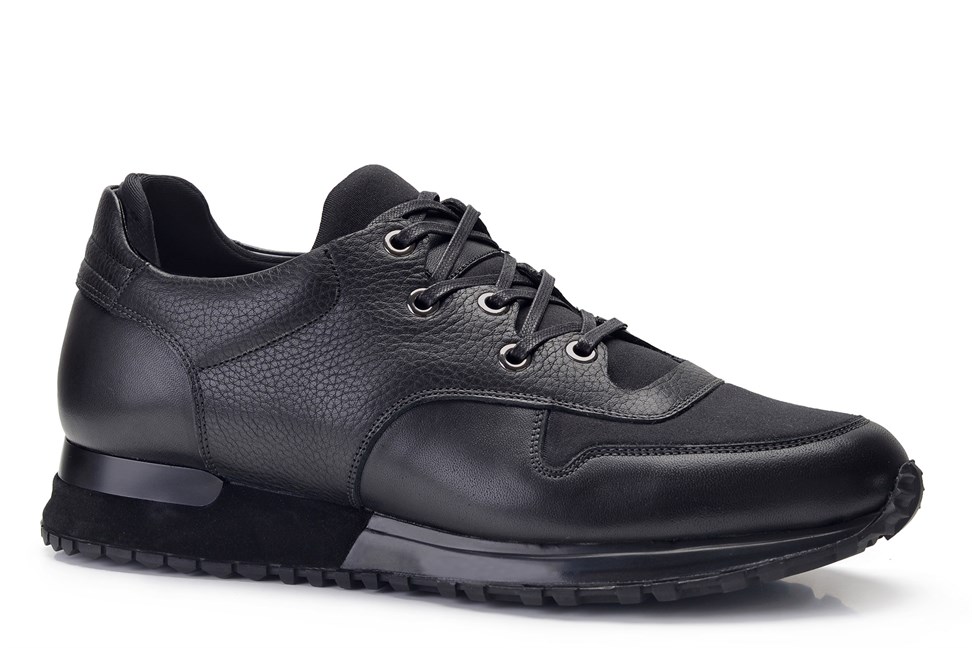 Siyah Sneaker Erkek Ayakkabı -11996-